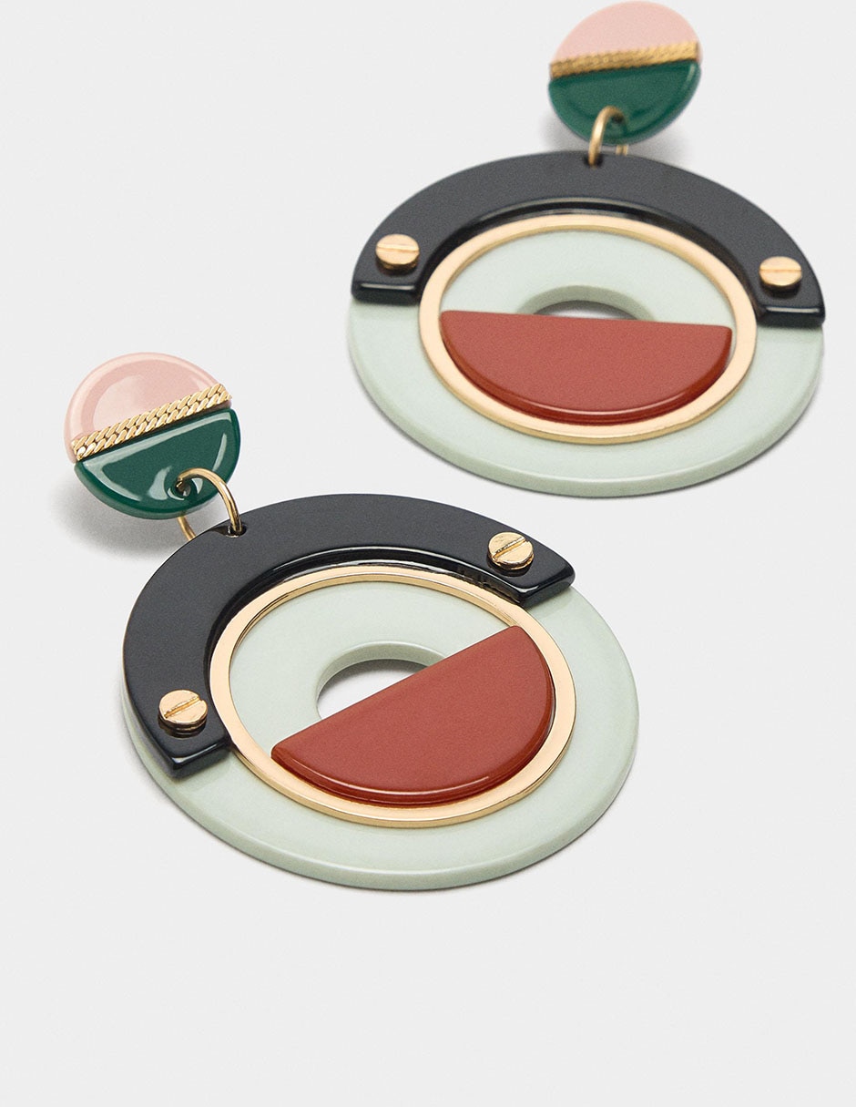 Aretes Funky Harmony perla 3