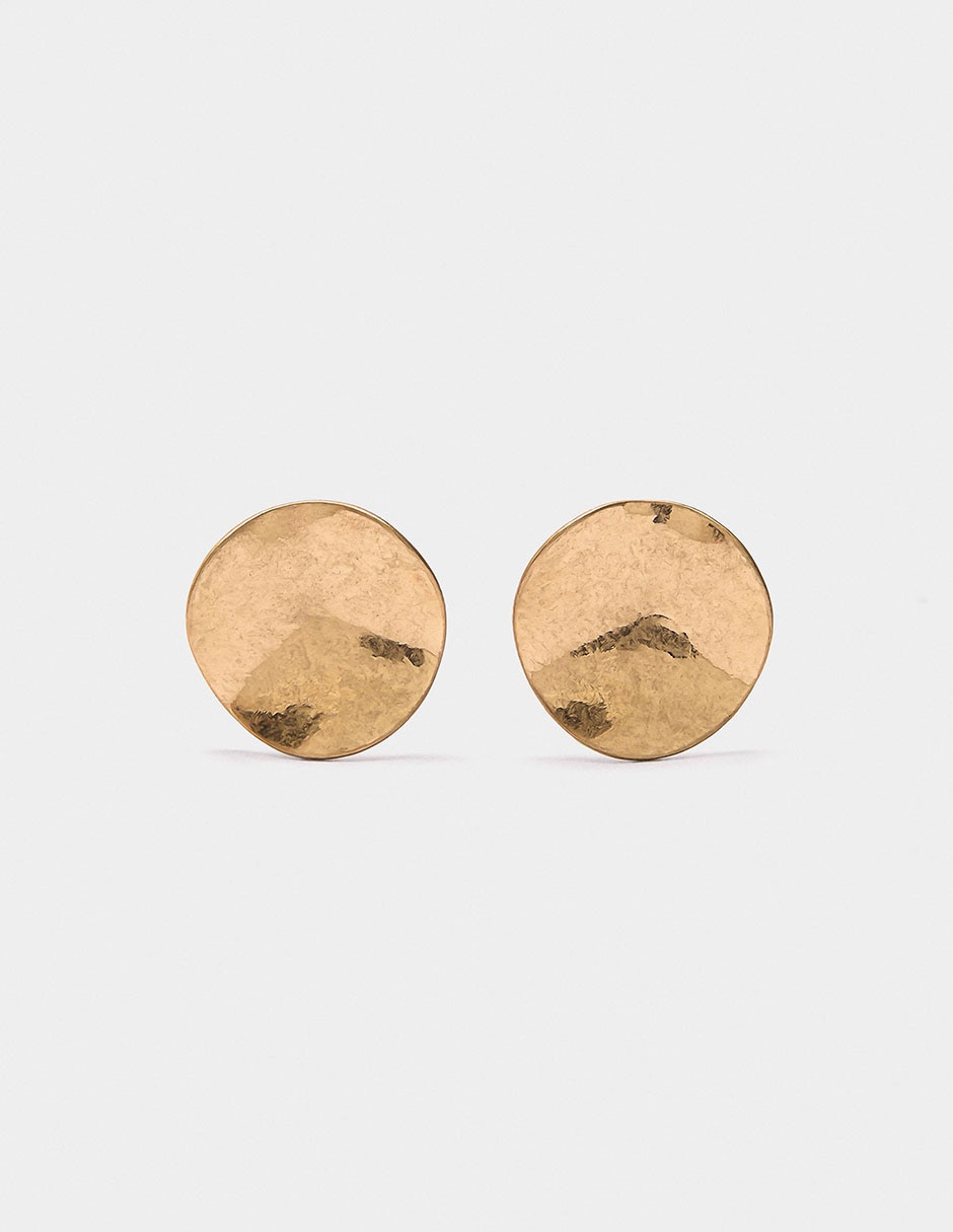 Aretes Golden Basics perla 1