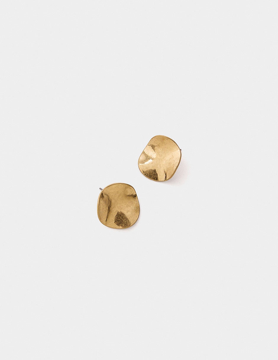Aretes Golden Basics perla 2