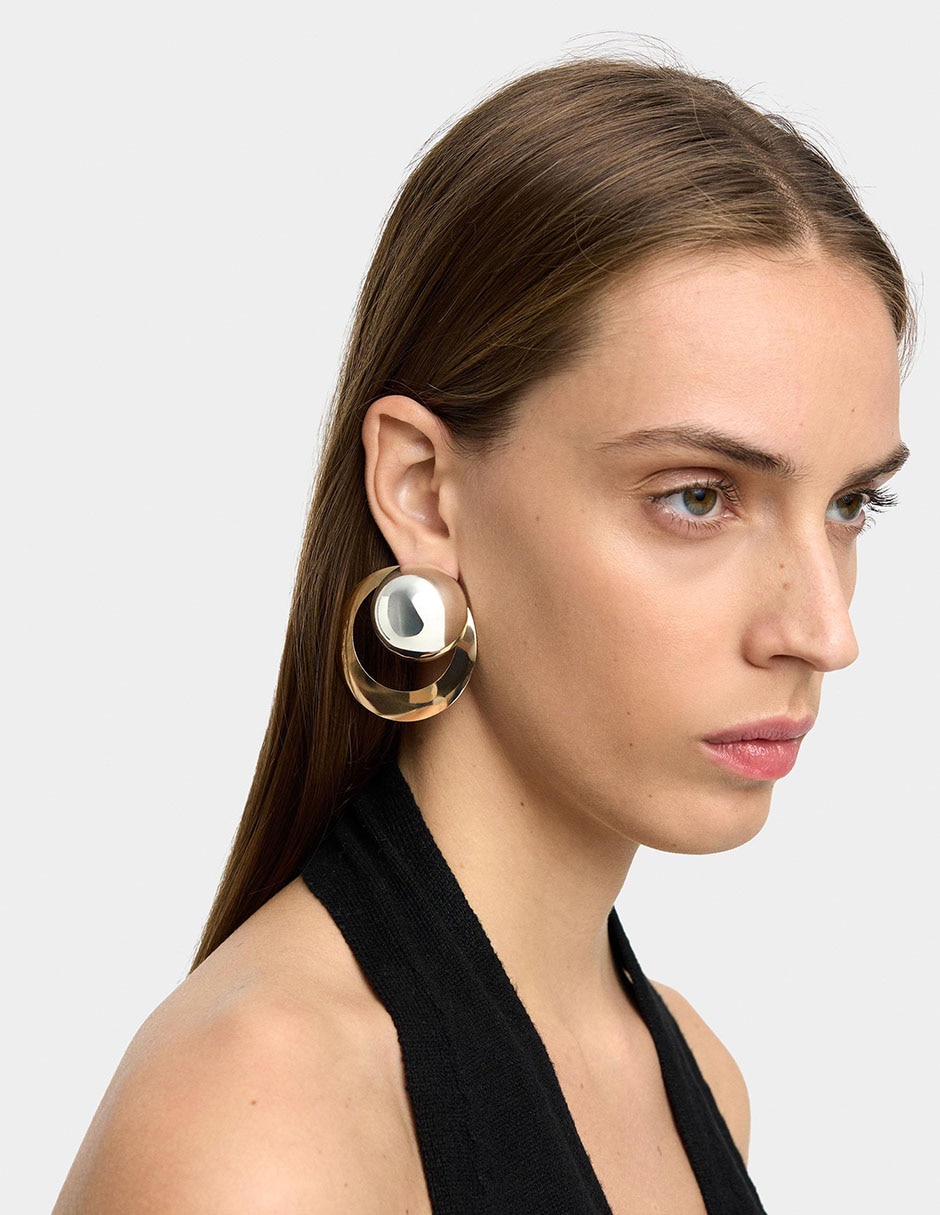 Aretes Silver Not So Basic perla 2