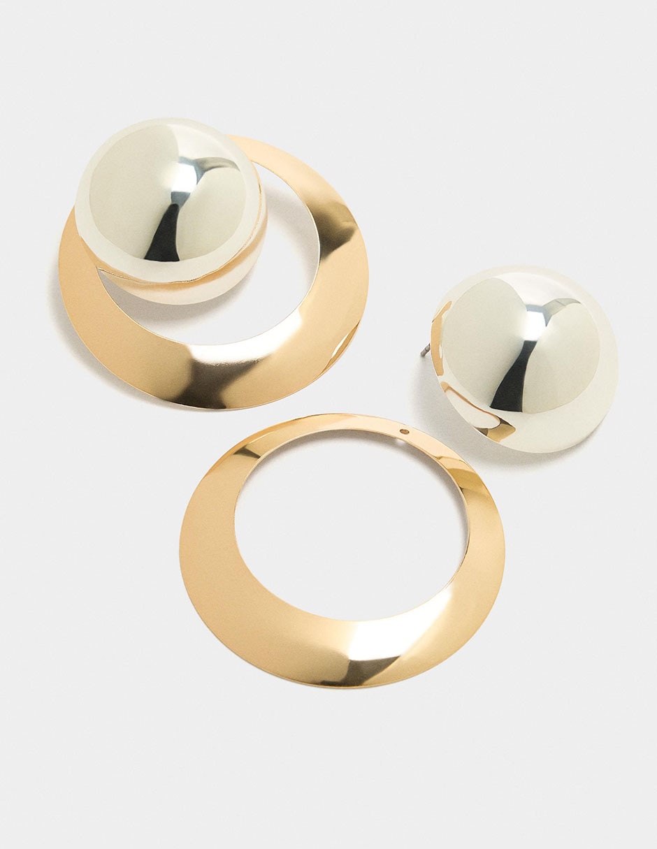 Aretes Silver Not So Basic perla 3