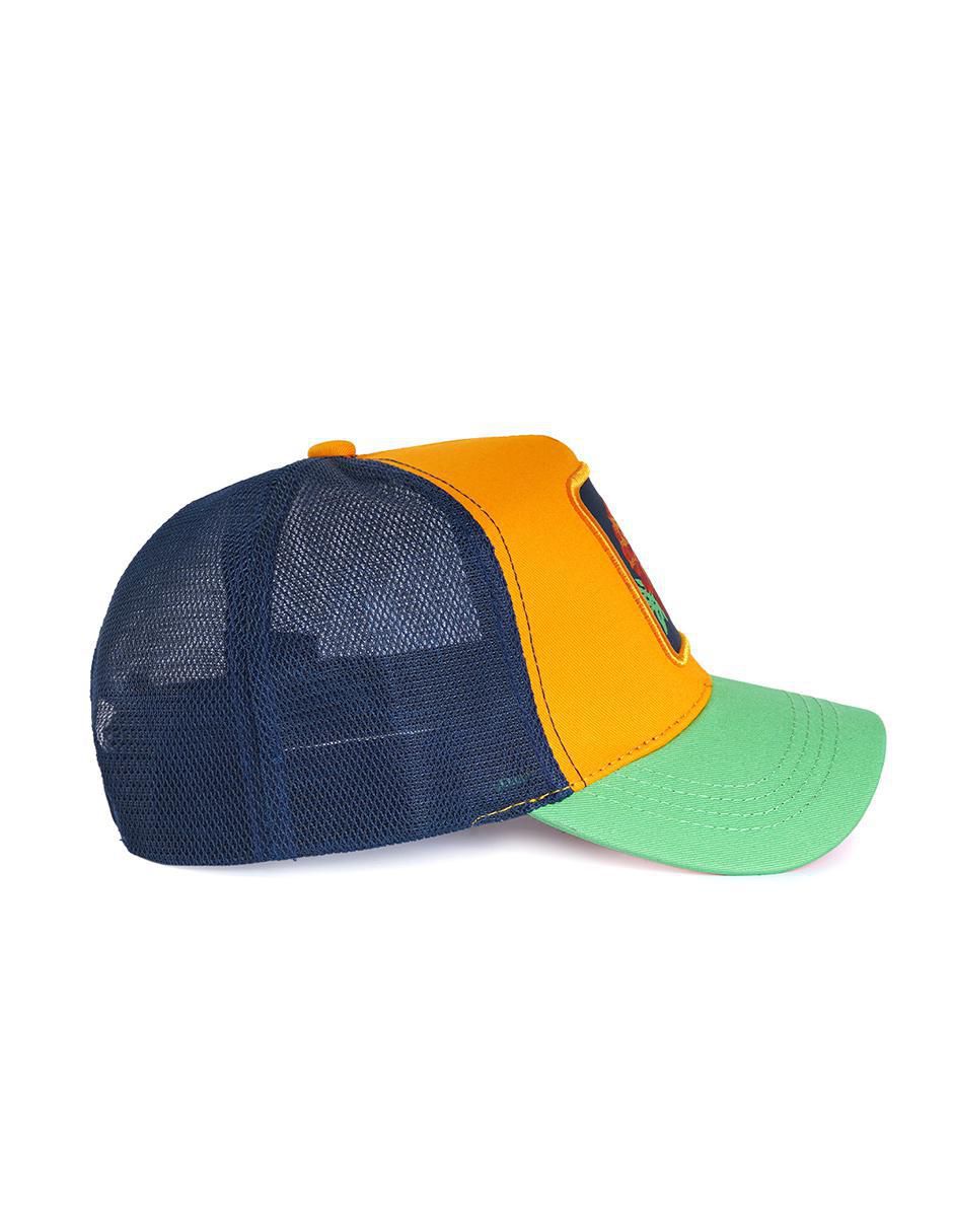Gorra visera curva broche casual Flor de cempasuchil para adulto 3