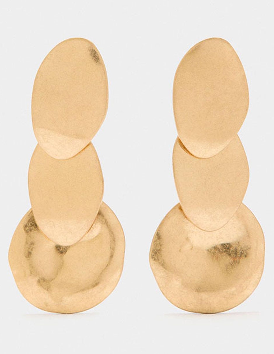 Aretes con acabado brillante