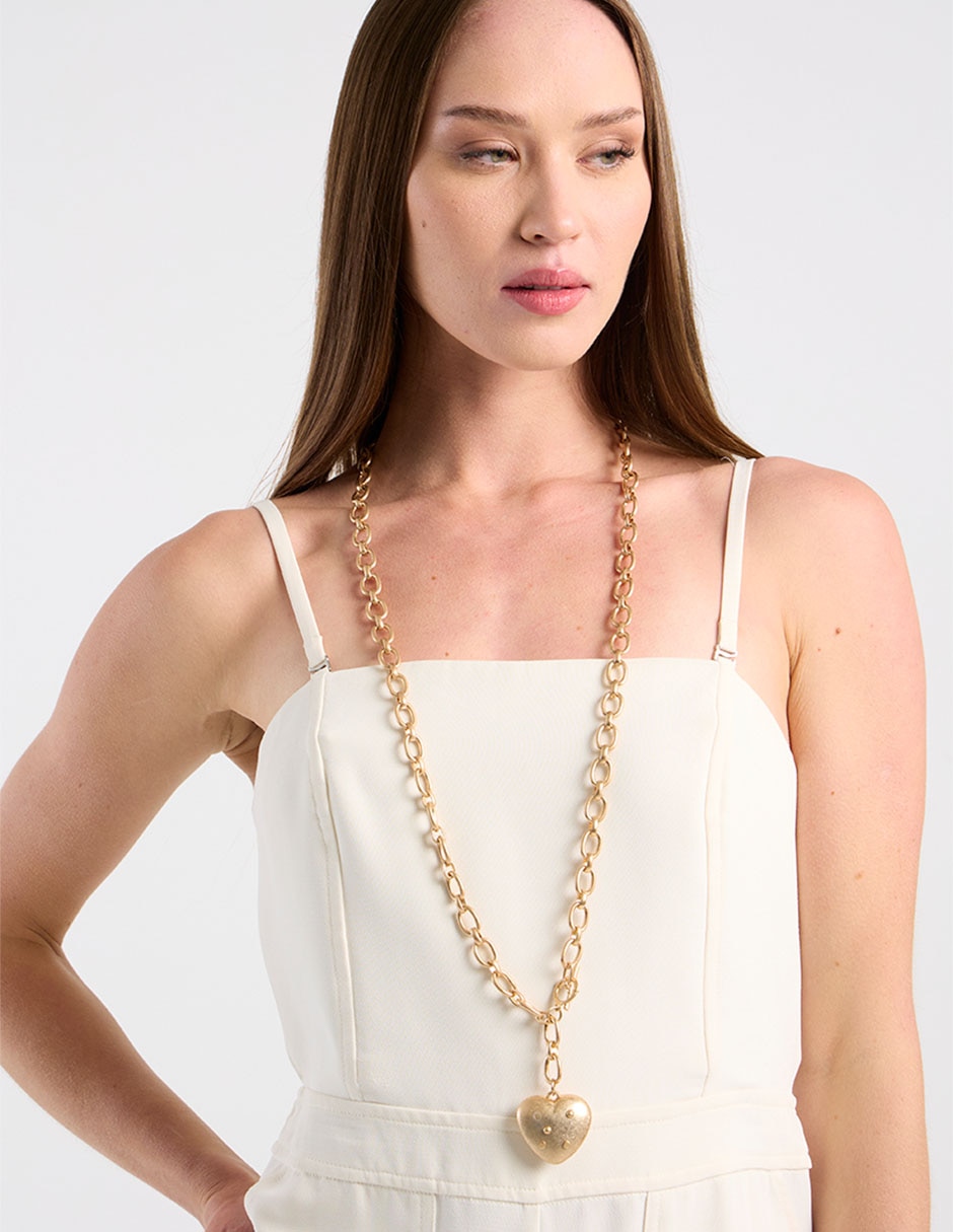 Collar de corazón