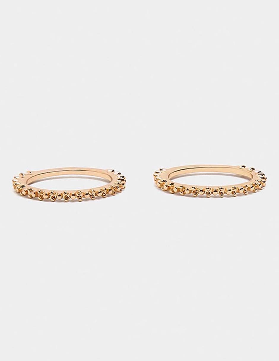 Set anillo Golden delicates 3