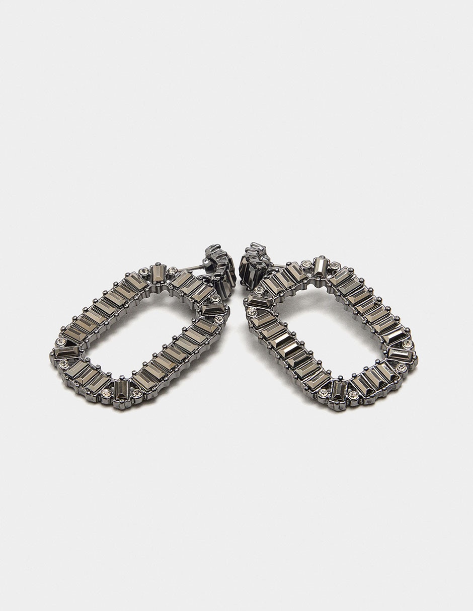 Aretes Silver Delicates con acabado liso 2