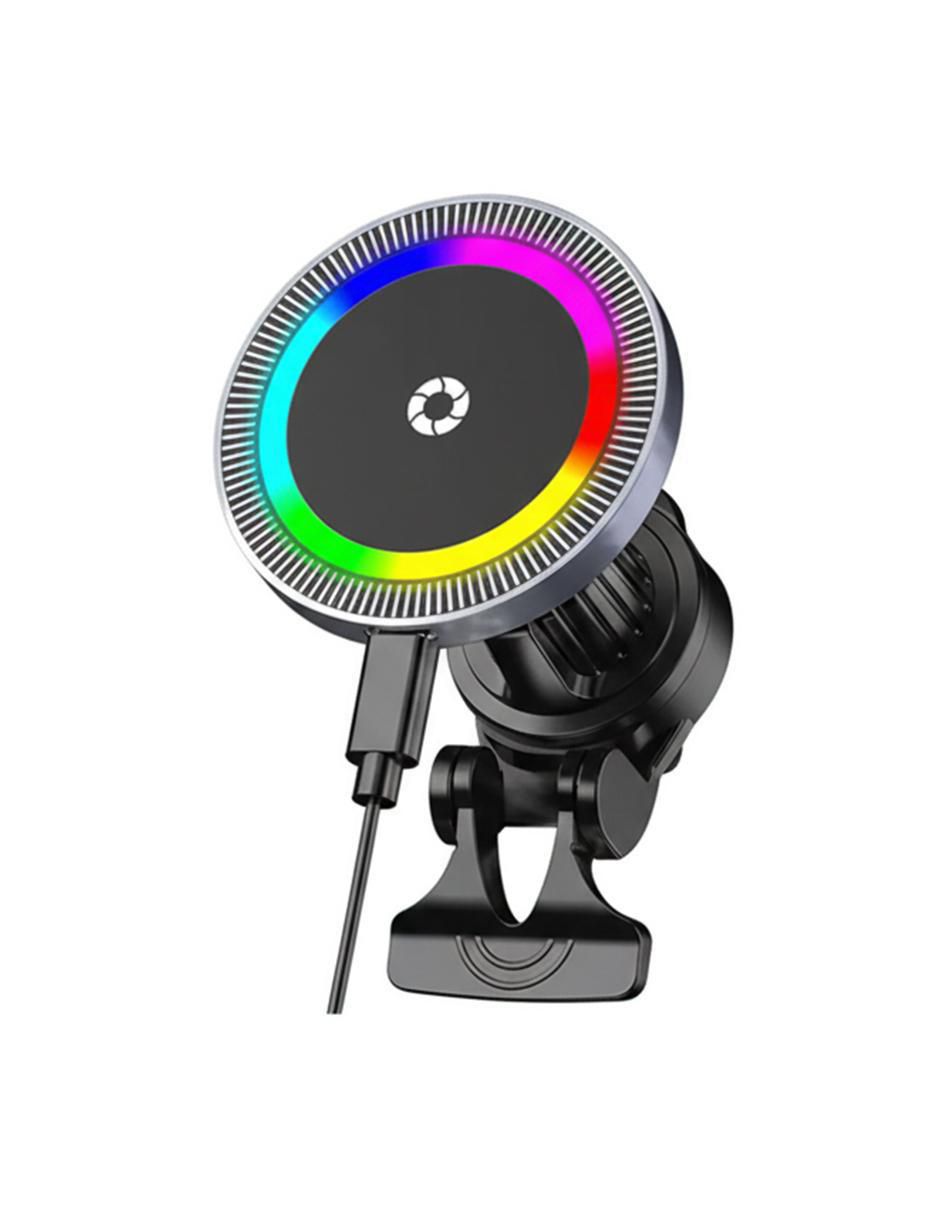 Cargador inalámbrico de 15 w usb + usb tipo c 2