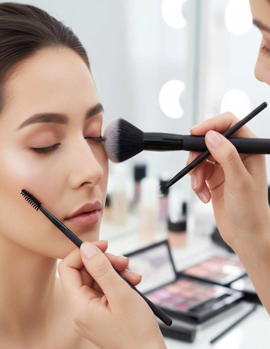 Set cosmetiquera para maquillaje Ideen 7 piezas unisex