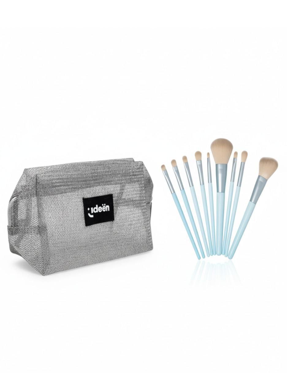 Set cosmetiquera para maquillaje Ideen 10 piezas para mujer