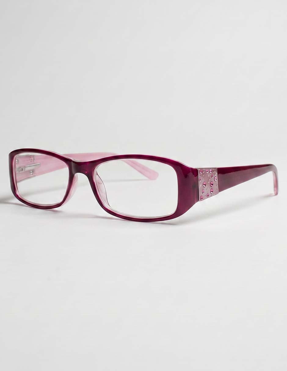 Lentes de lectura Foster Grant Readers rectangulares para mujer 2