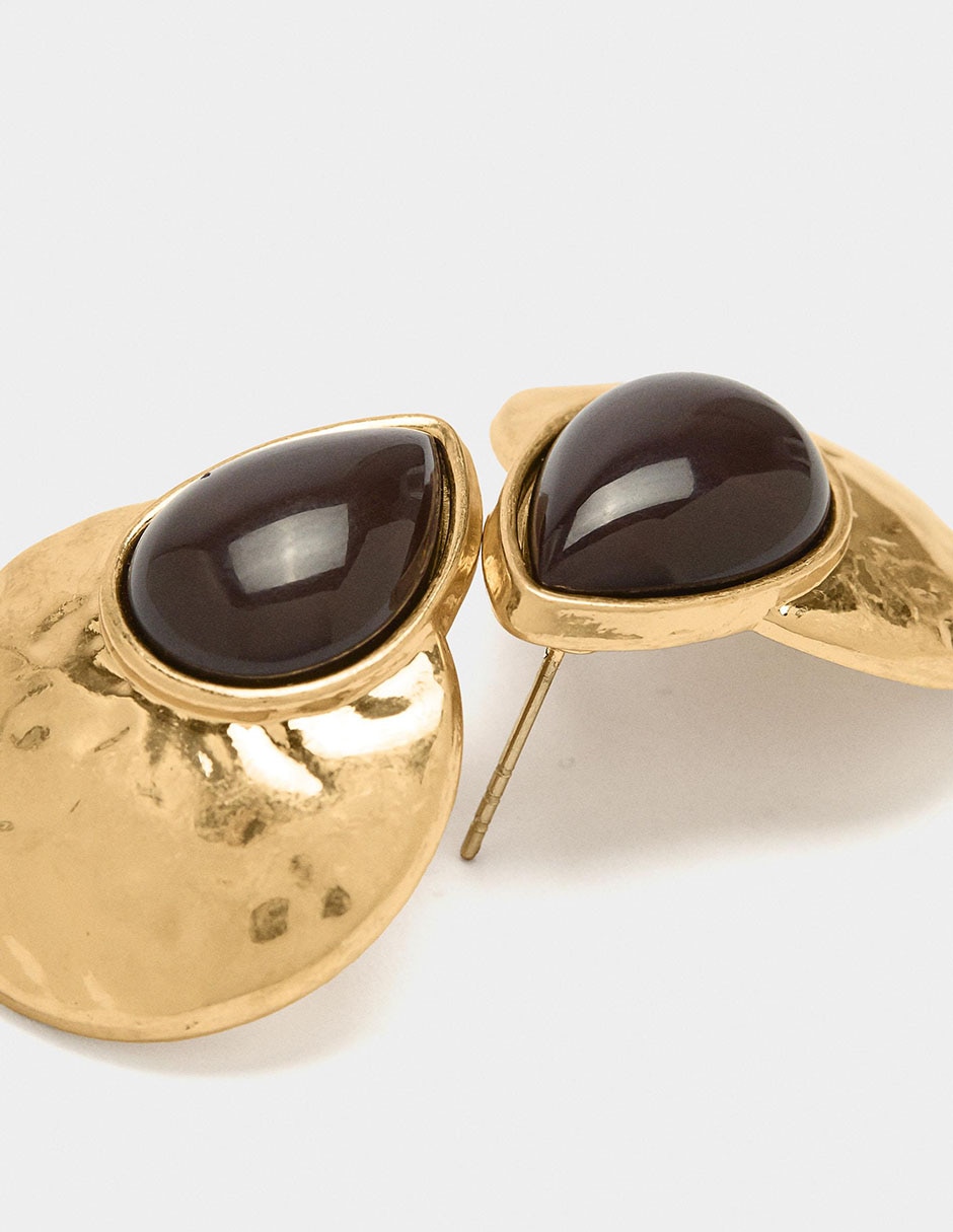 Aretes cortos Amber 2