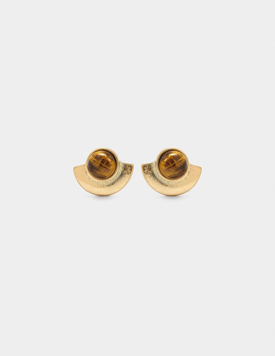 Aretes cortos Parfois Amber