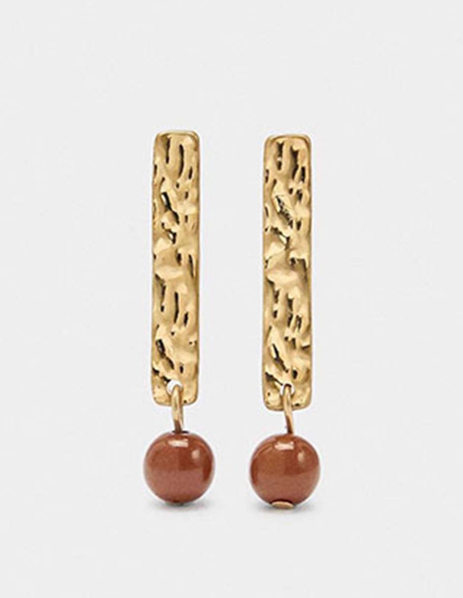 Aretes largos Amber