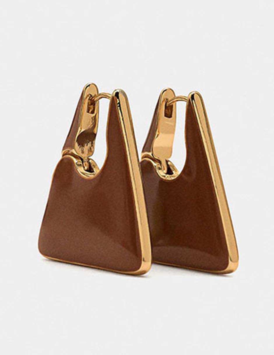 Aretes cortos Amber