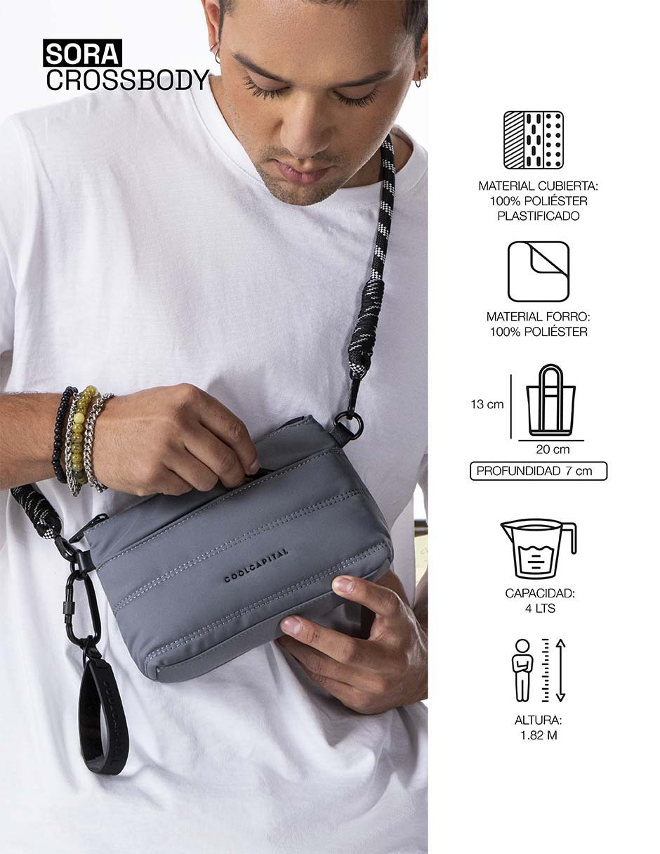 Bolsa crossbody unisex 6