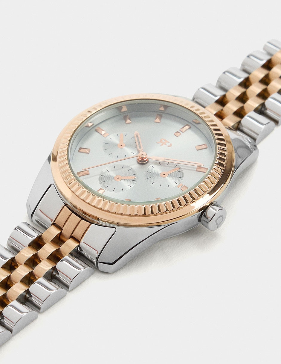 Reloj Parfois Rose Gold Tray para mujer 244510