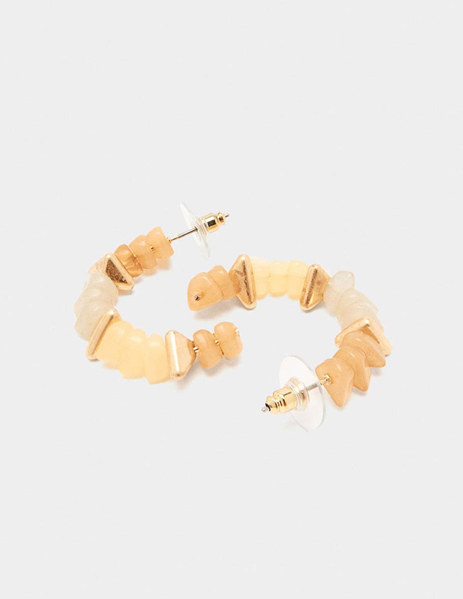 Set de aretes Parfois Golden Basics Extra