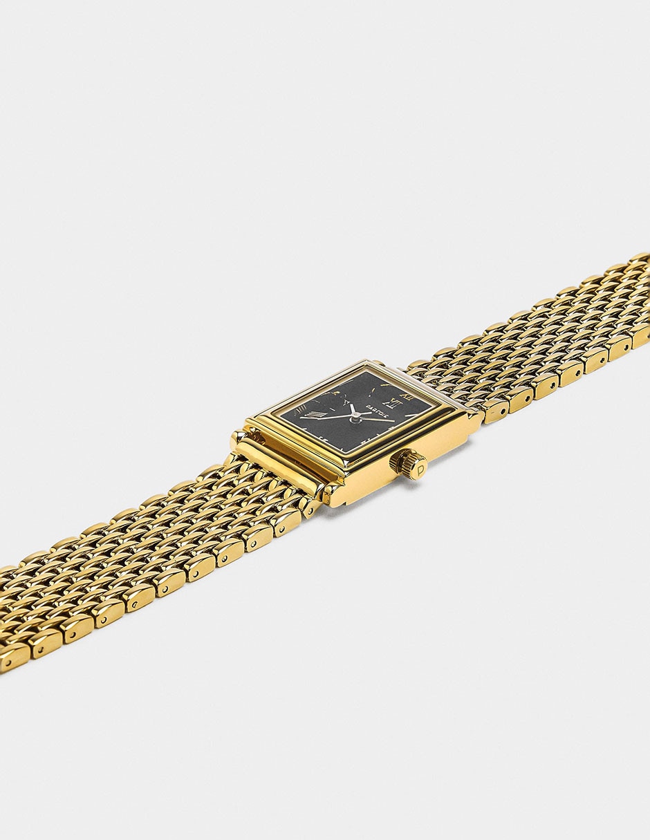 Reloj Parfois Gold Tray para mujer 245235