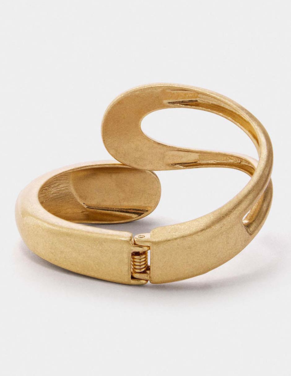 Pulsera Parfois Golden Basics acabado brillante