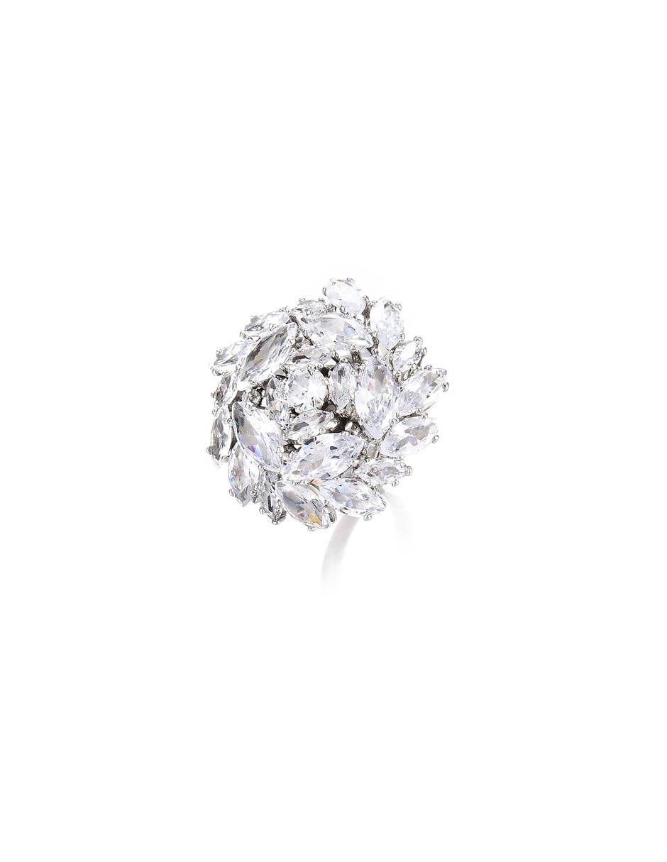 Anillo cristal brillante