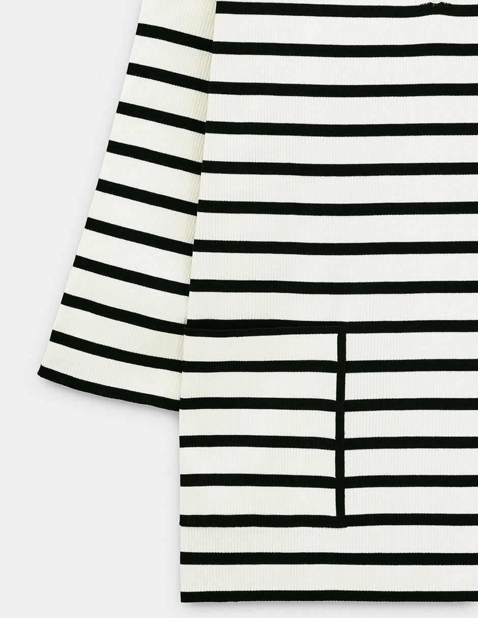 Suéter cuello v para mujer 6
