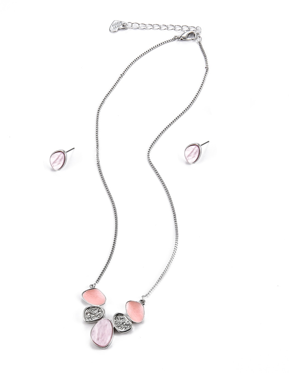 Aretes y collar 4