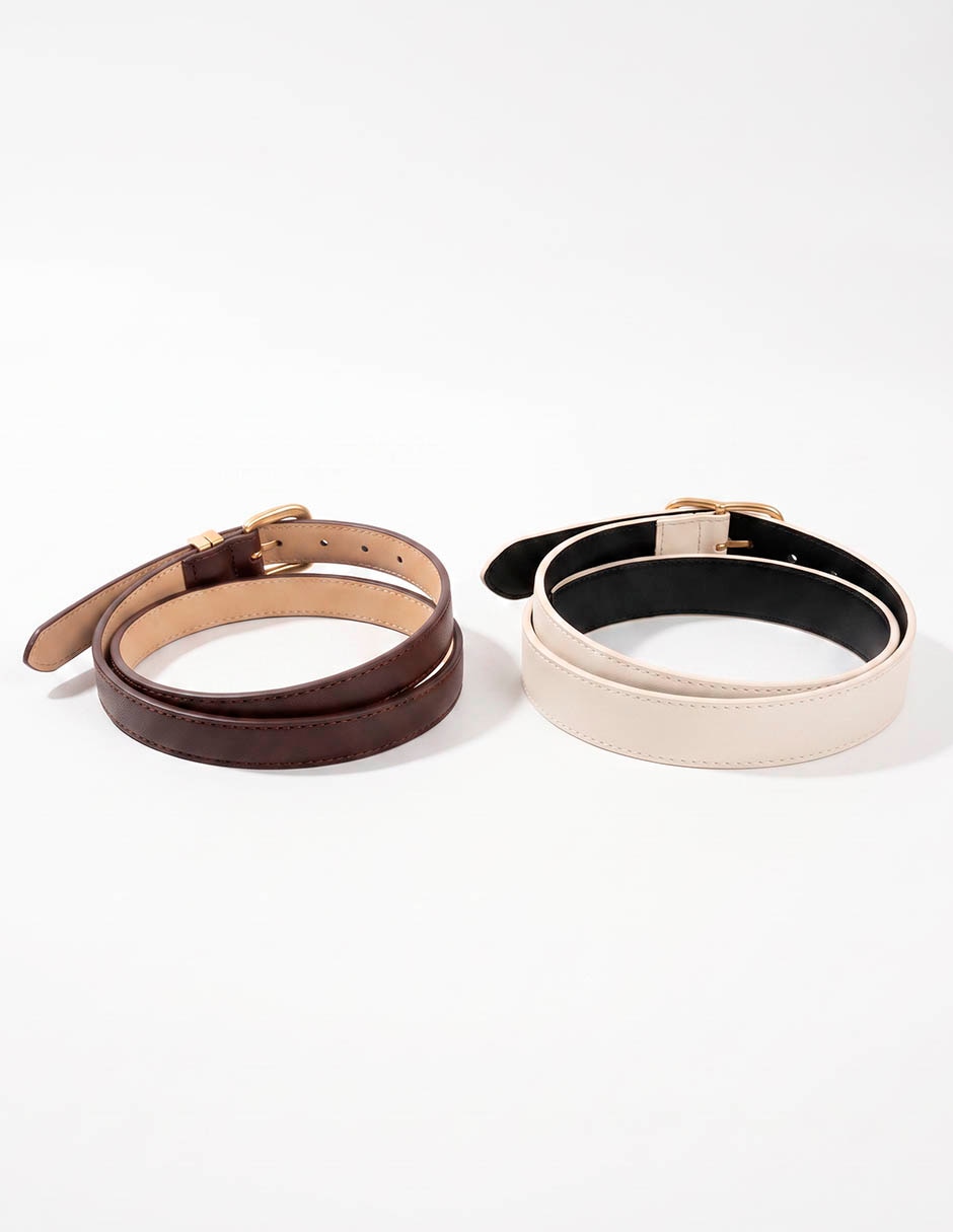 Set cinturón calvin klein para mujer 2