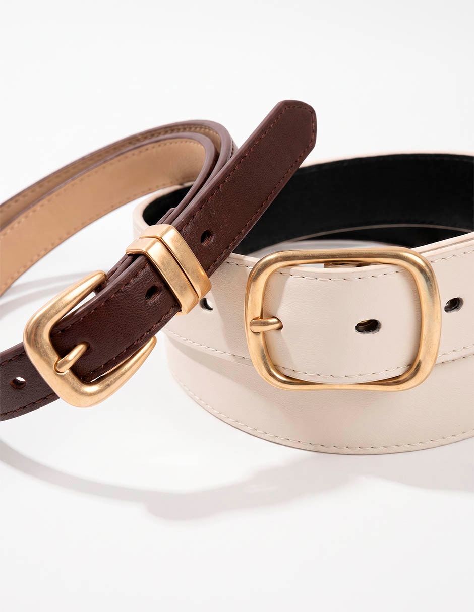 Set cinturón calvin klein para mujer 3