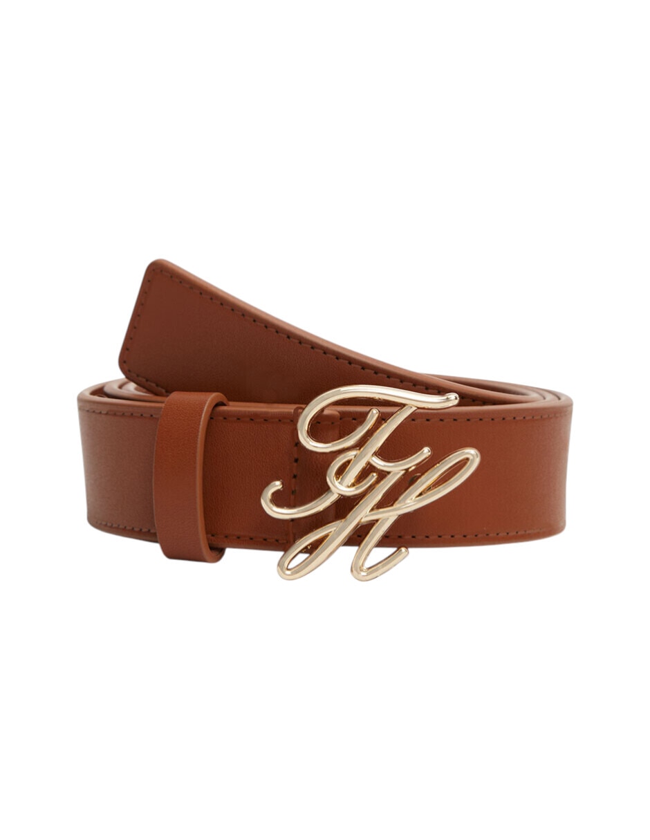 Cinturón hilfiger de piel para mujer