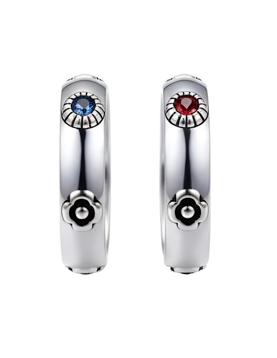 Set anillo redondo mate 2