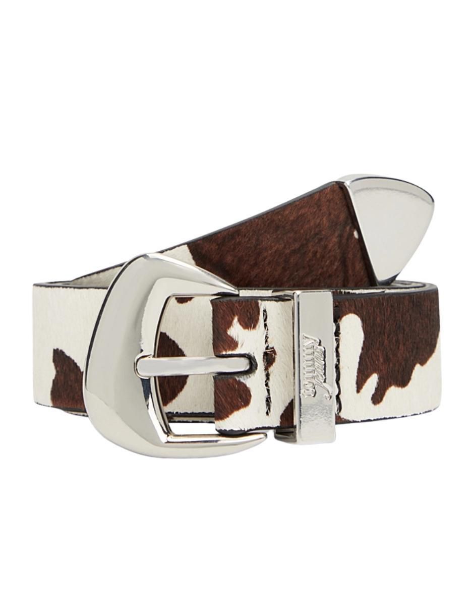 Cinturón Tommy Jeans de piel para mujer