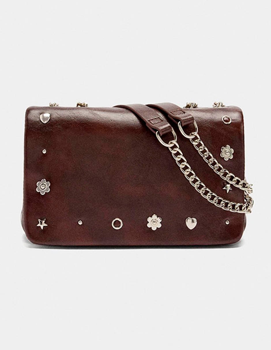 Bolsa shoulder Parfois Zippers para mujer