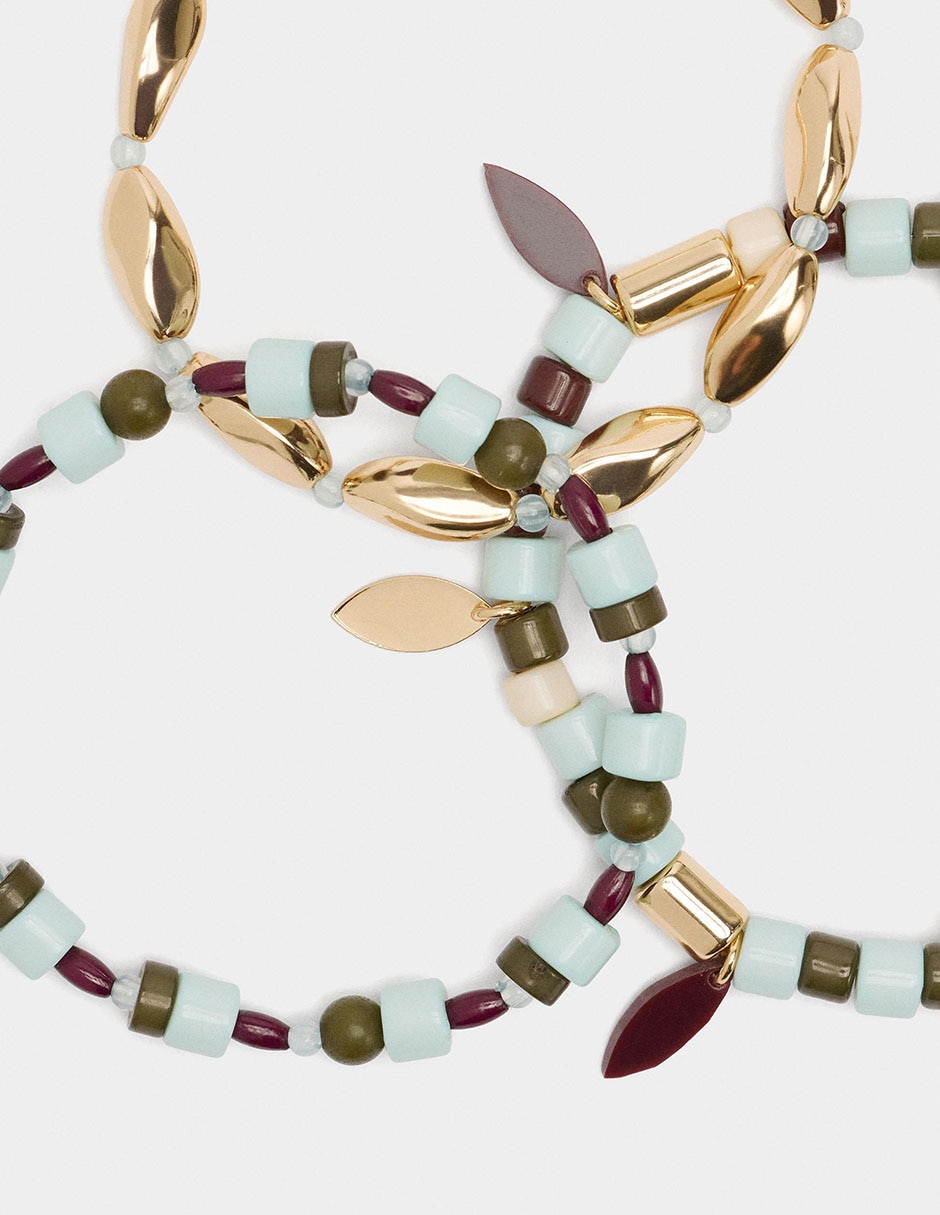 Pulsera Wine & Dine con acabado brillante