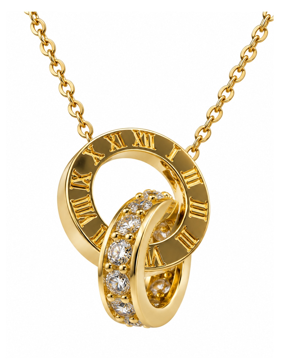 Collar de oro laminado 18 k 4