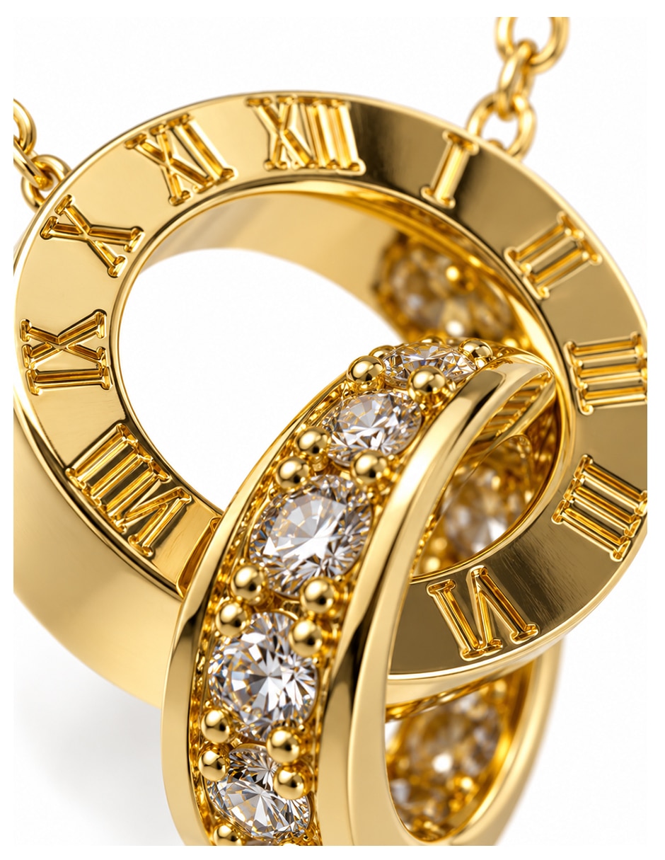 Collar de oro laminado 18 k 3