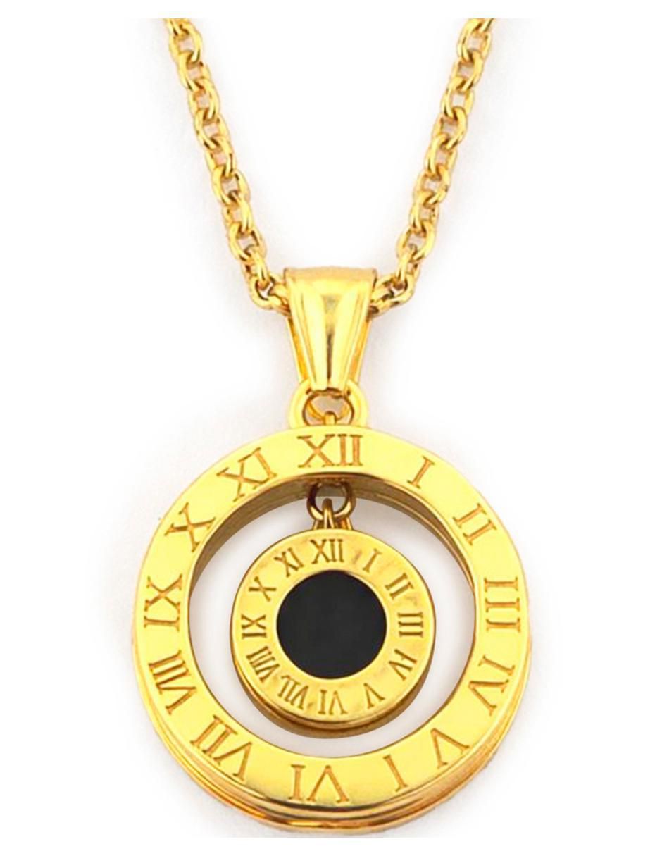 Collar circular de oro laminado 18 K Collar circular de oro laminado 18 K
