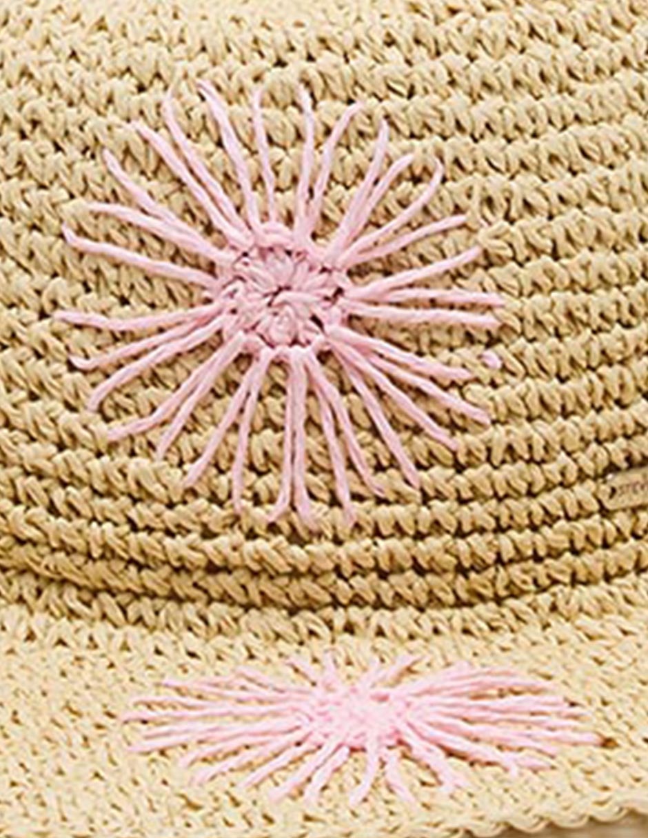 Sombrero Ala Mediana Steve Madden Estampado Bordado