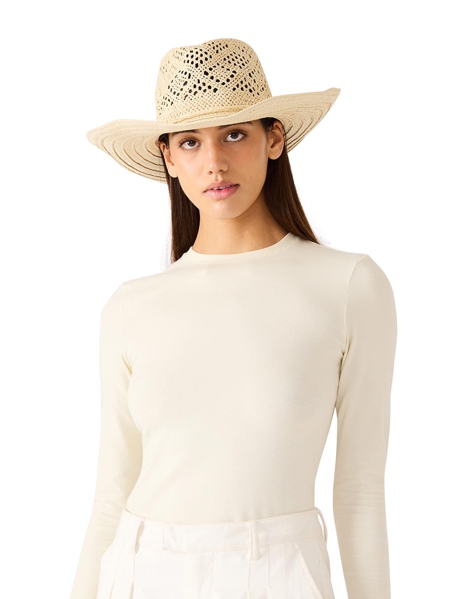 Sombrero Ala Mediana Steve Madden Estampado Temática