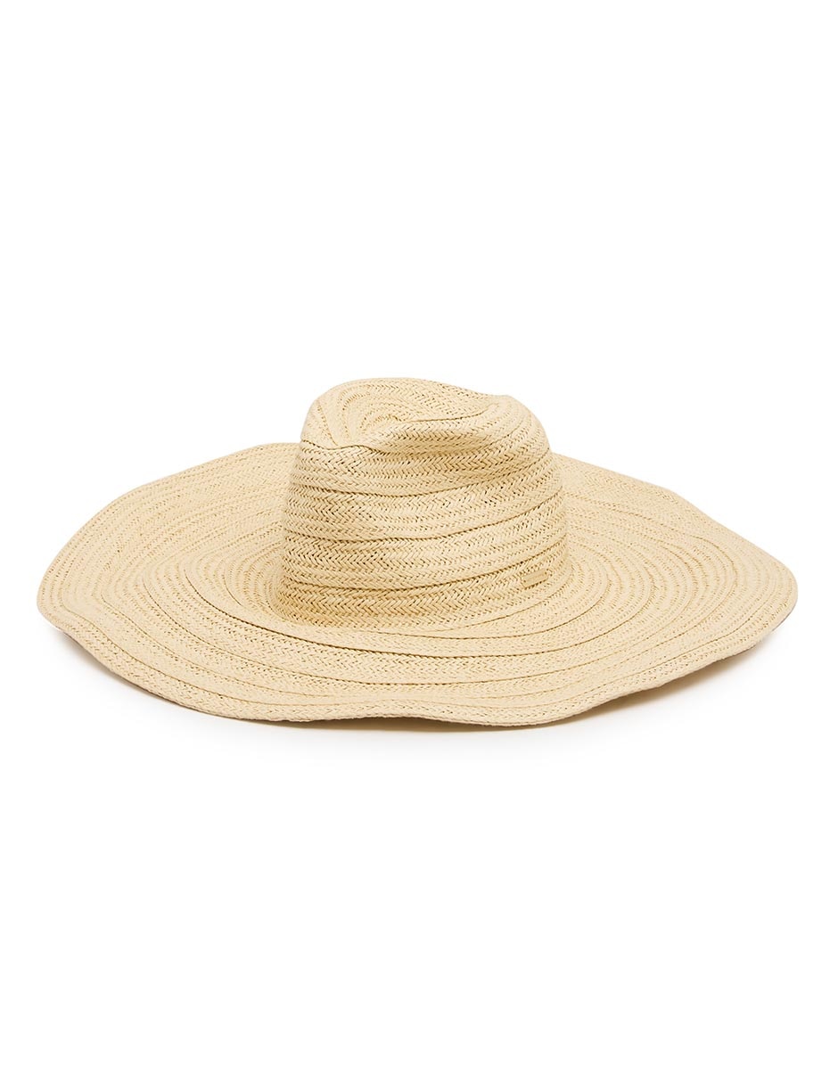 Sombrero Ala Mediana Estampado Tejido
