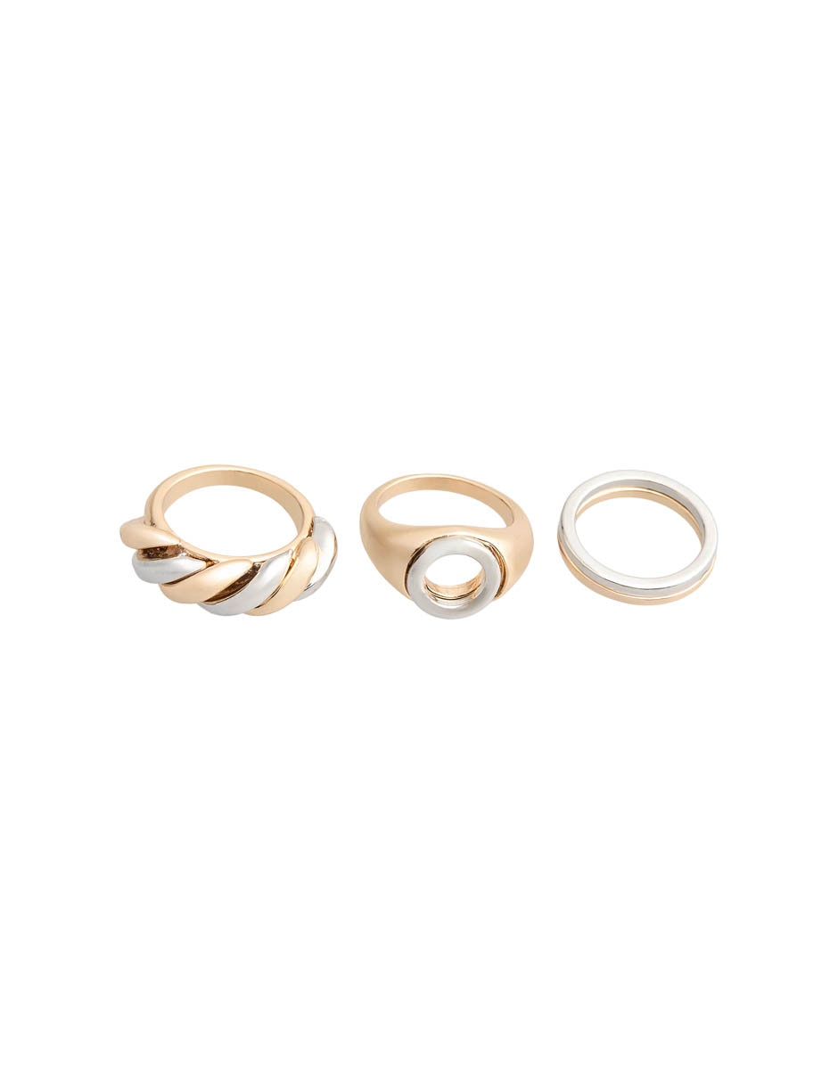 Set anillo lieb brillante