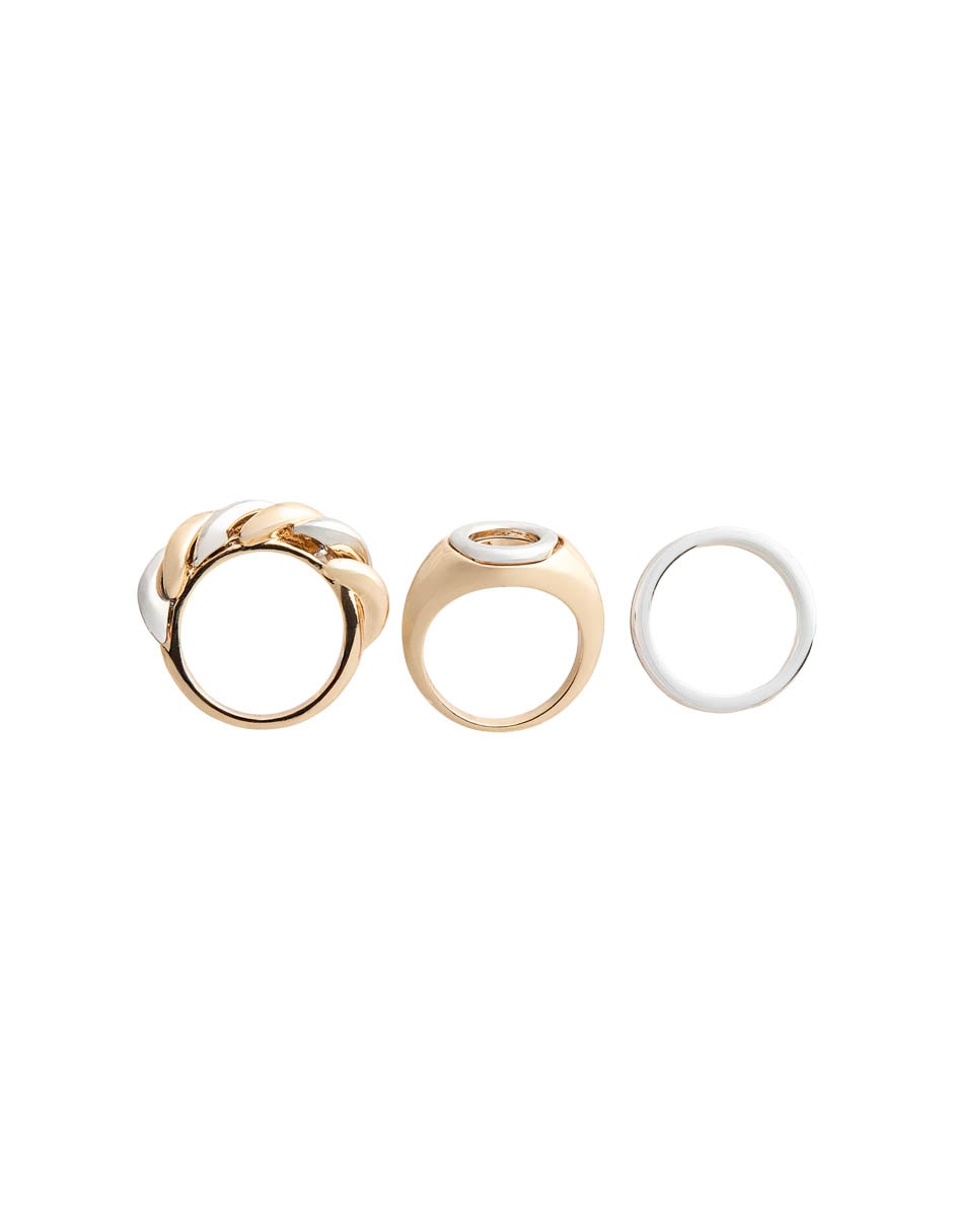 Set anillo lieb brillante