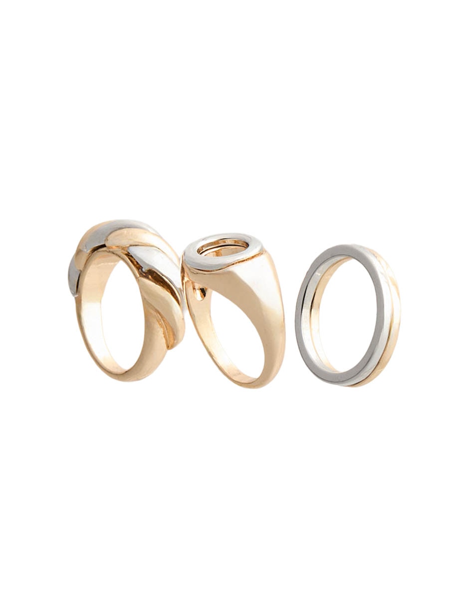 Set anillo lieb brillante