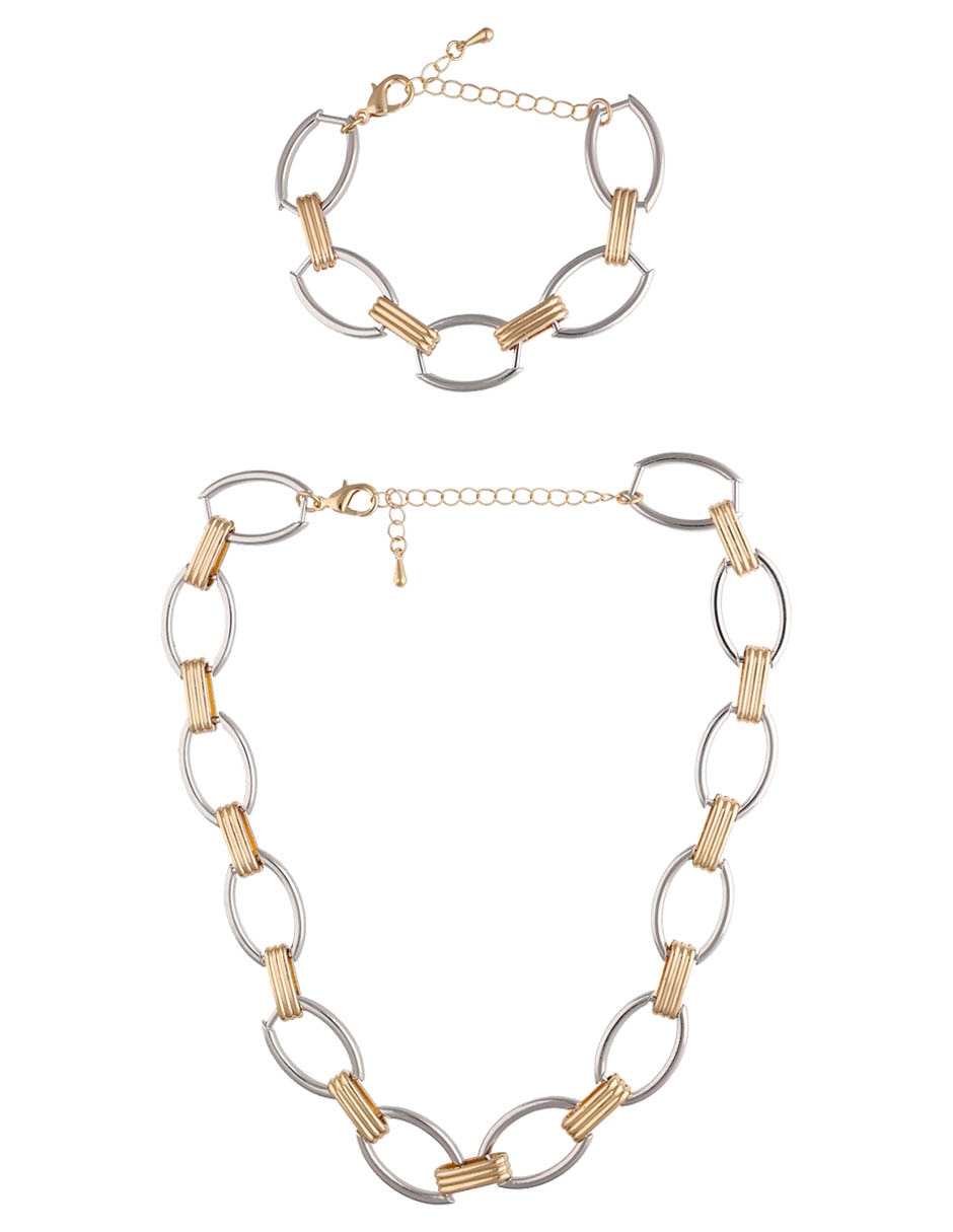 Set collar de eslabones 1