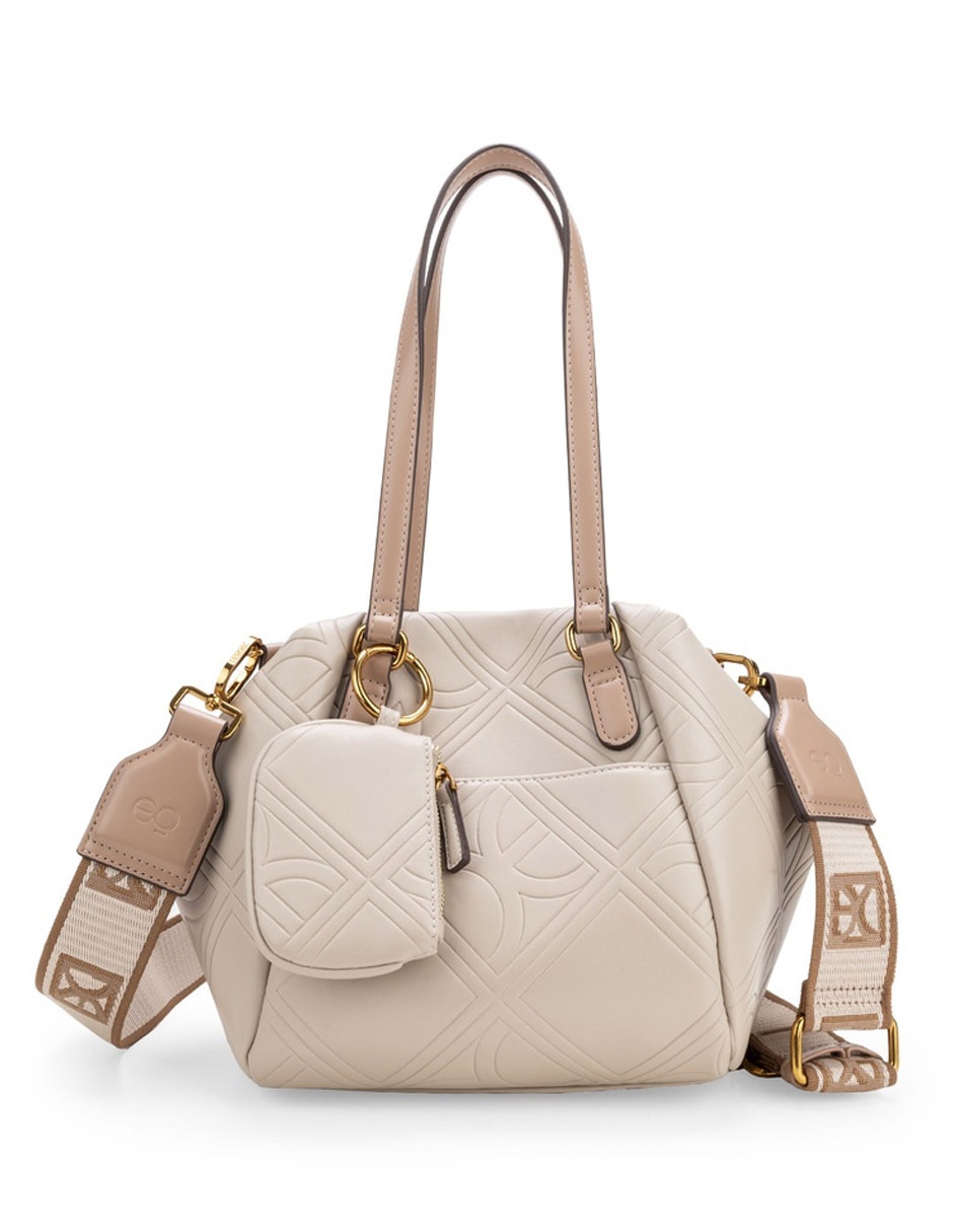 Bolsa satchel Hesami de piel vegana para mujer