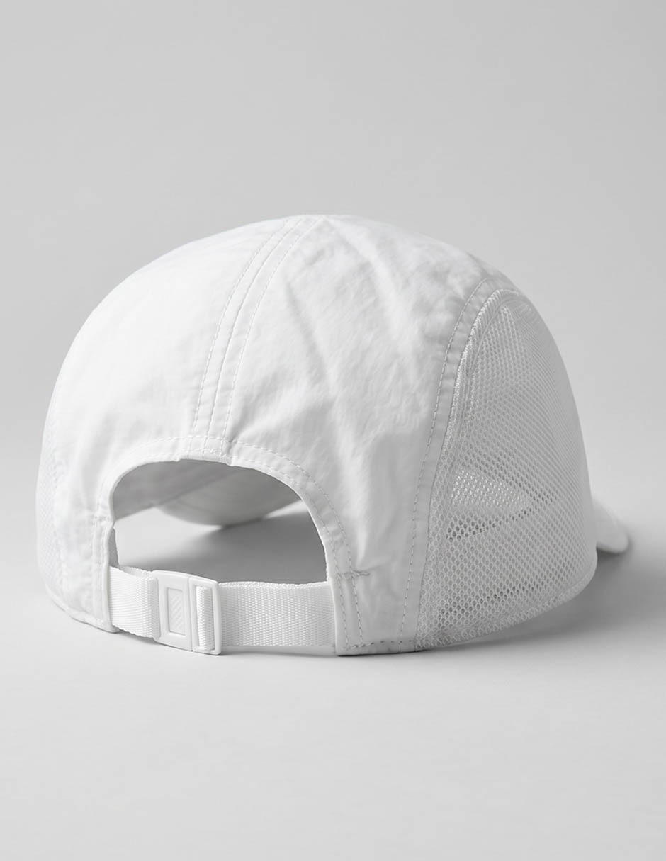 Gorra visera curva correa ajustable casual para mujer