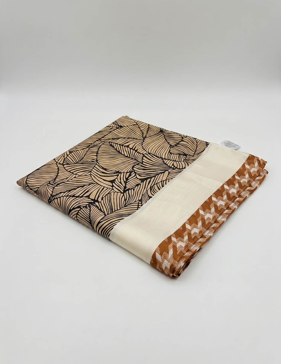 Mascada "con estampado" floral "de" poliéster "para mujer" 2