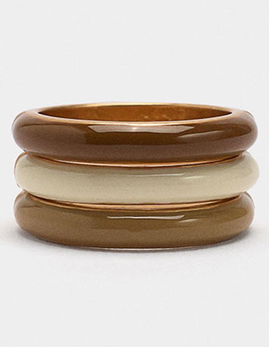 Set anillo esmaltado