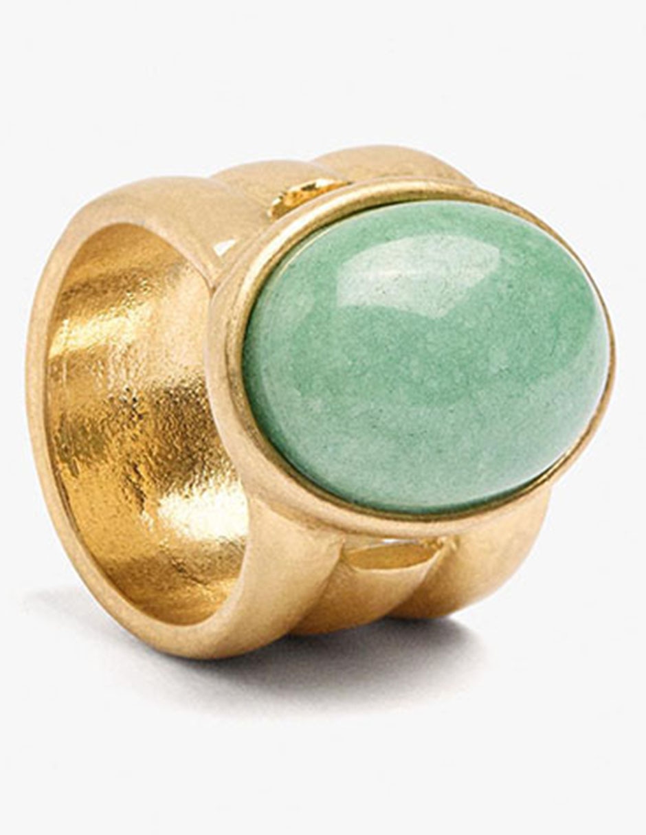 Anillo redondo Earthy semi mate