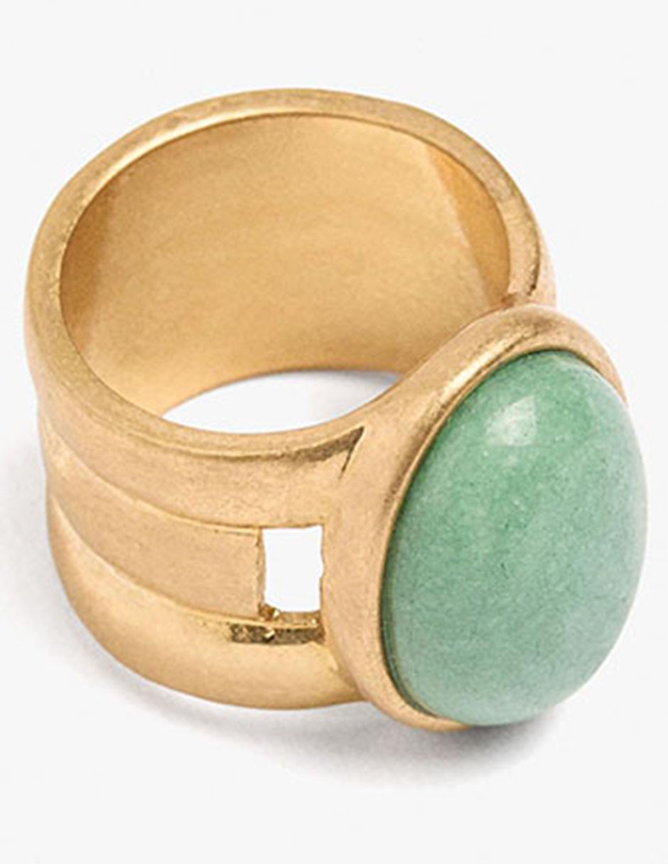 Anillo redondo Earthy semi mate