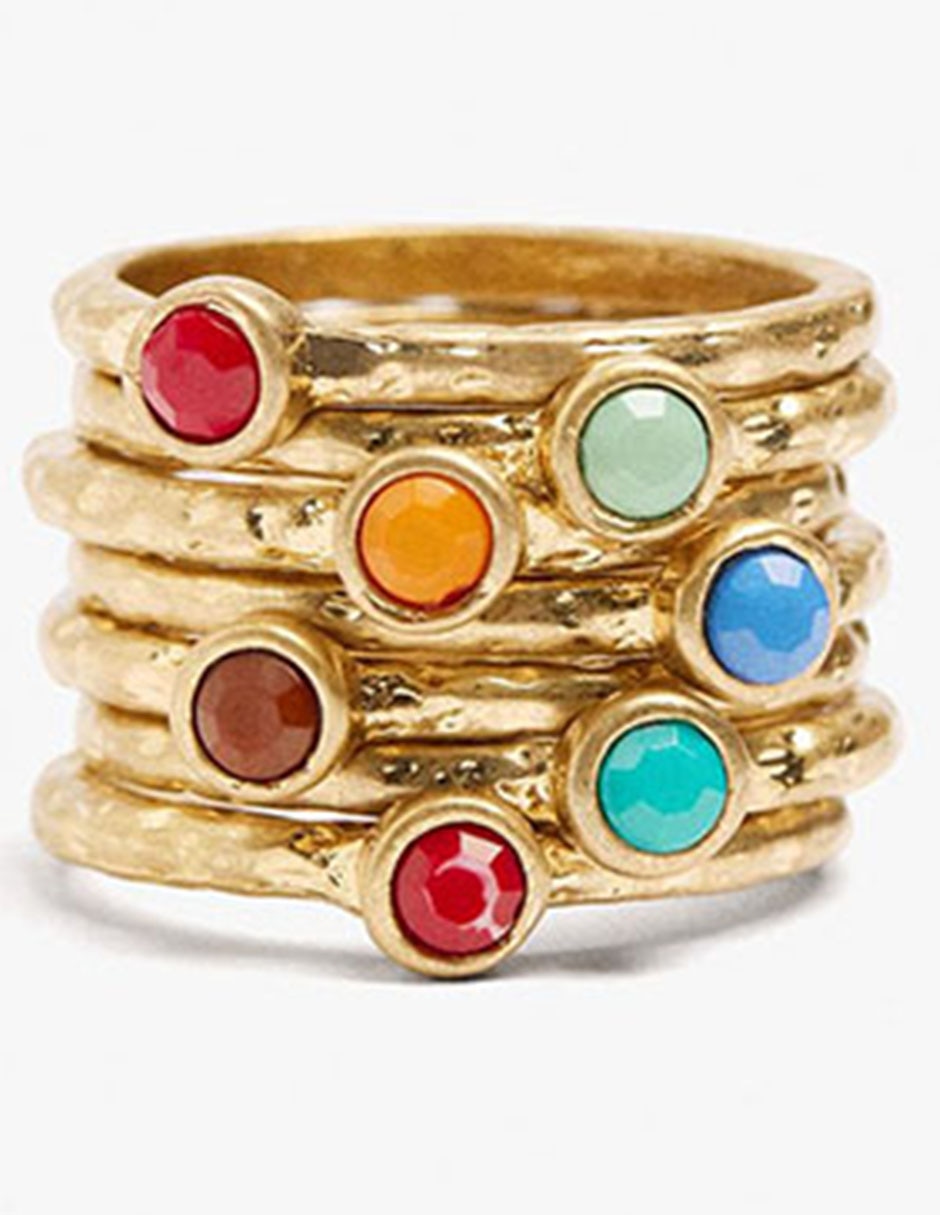 Set anillo esmaltado